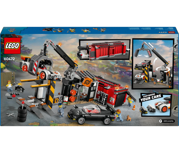 LEGO City 60472 Złomowisko z samochodami - 1284123 - zdjęcie 10